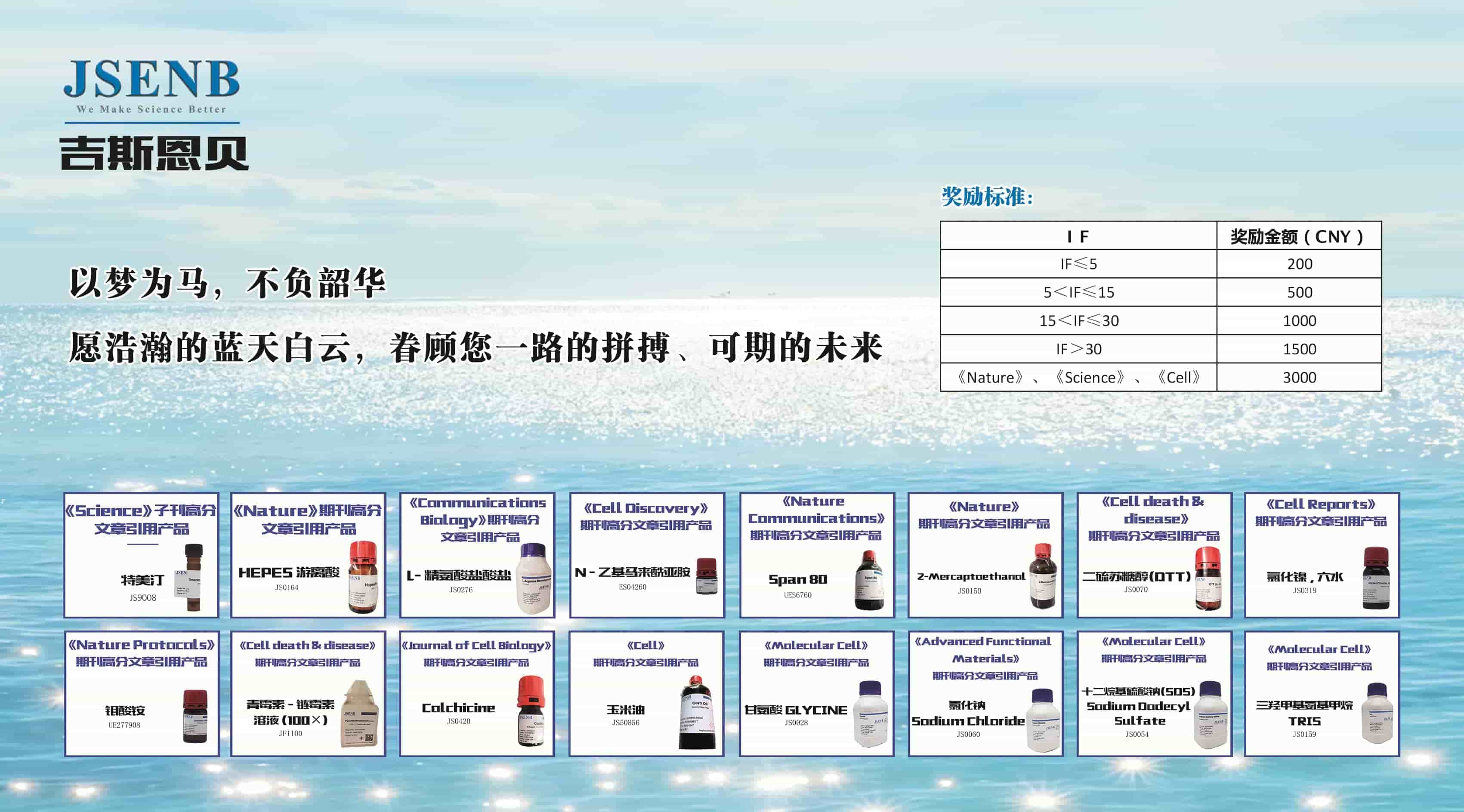 JSENB®文献引用奖励计划